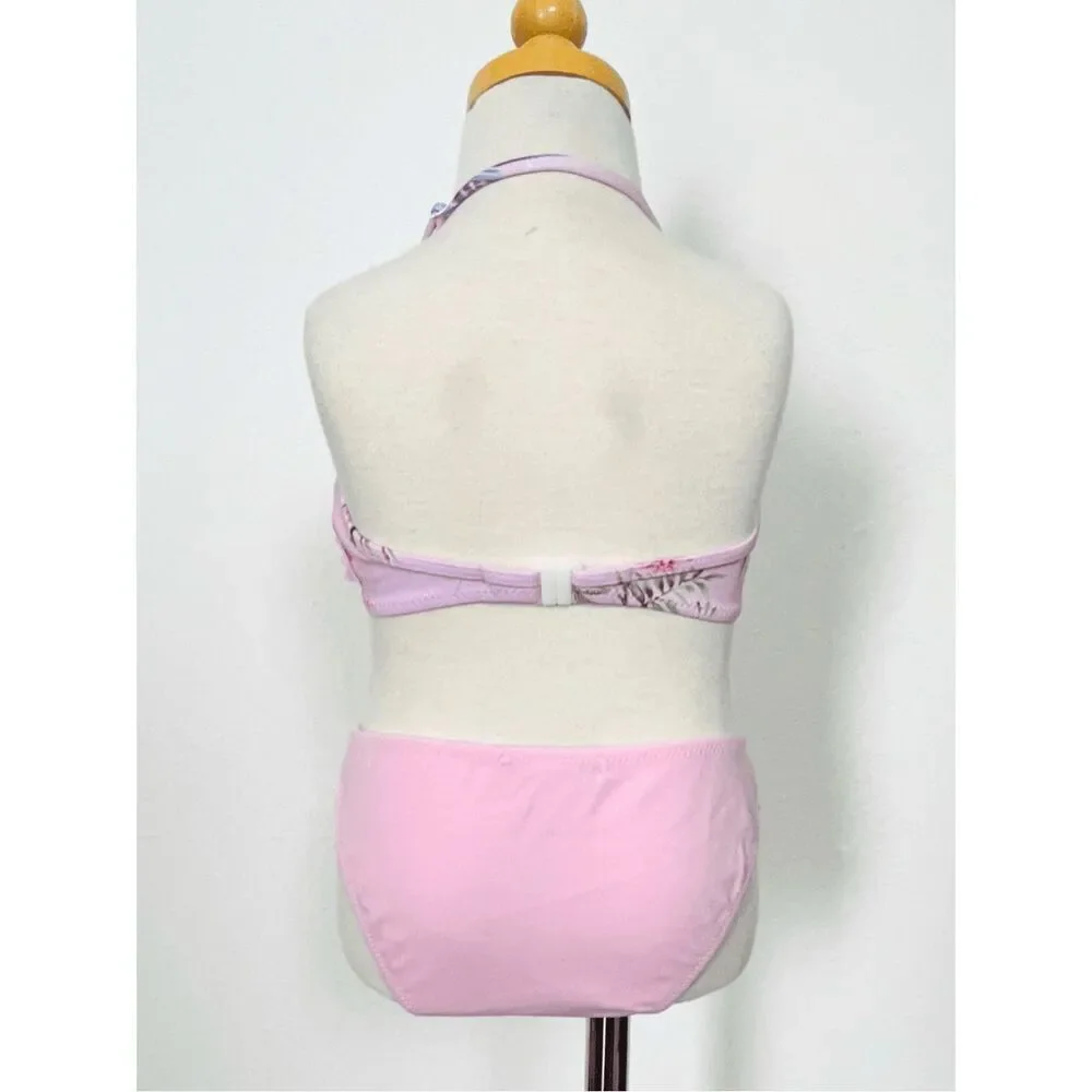 Stella Cove Girls 7 Bikini 2-piece Ruffled Swimsuit